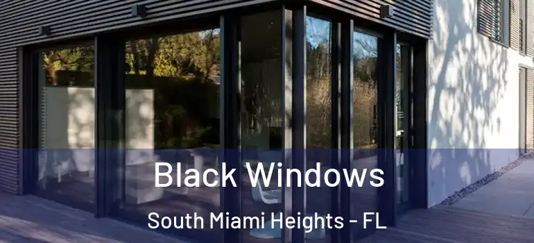  Black Windows South Miami Heights - FL