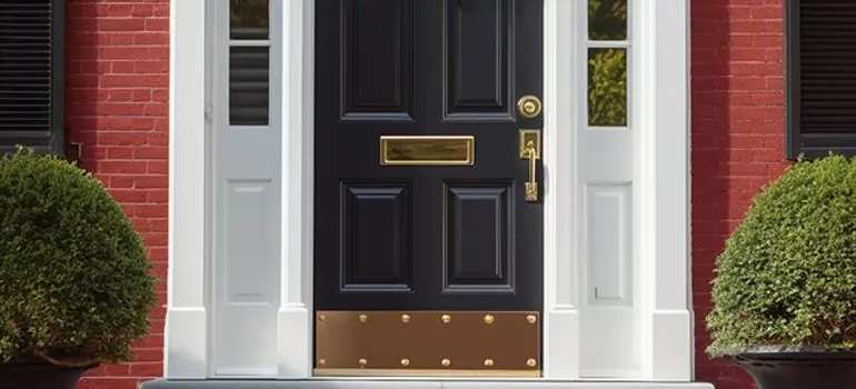 Commercial Door Kick Plate Installation in South Miami Heights, FL