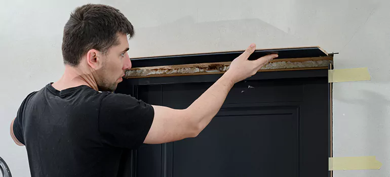 Wood Door Hole Repair in South Miami Heights, FL