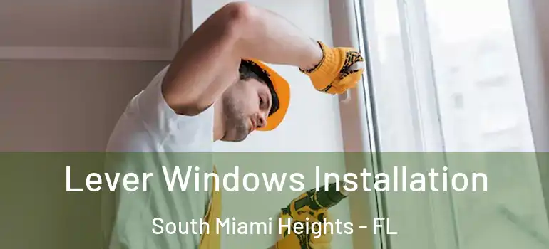  Lever Windows Installation South Miami Heights - FL