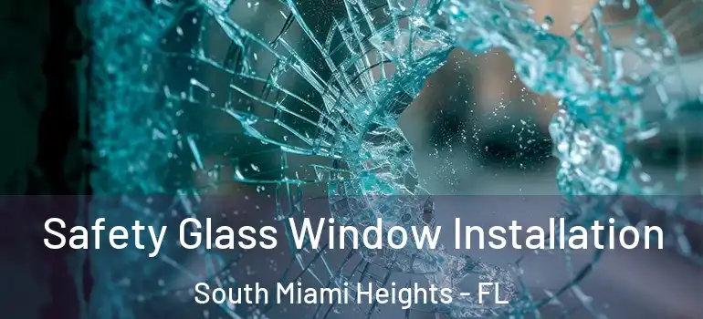  Safety Glass Window Installation South Miami Heights - FL