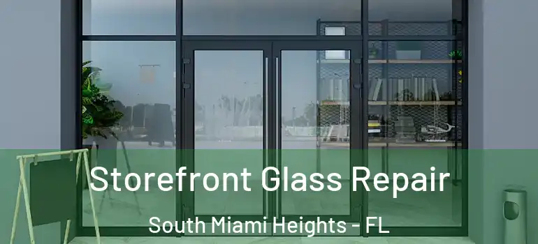  Storefront Glass Repair South Miami Heights - FL